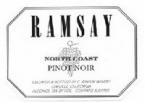 0 Ramsay - Pinot Noir (750ml)