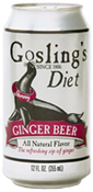 0 Goslings Diet Ginger Beer 6Pk Cn