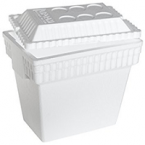 0 Styrofoam 28 Quart Cooler