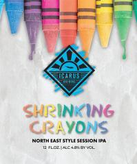 Icarus - Shrinking Crayons (12 pack 12oz cans) (12 pack 12oz cans)