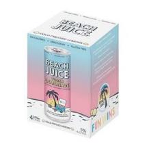Beach Juice - Vodka Lemonade (4 pack 355ml cans) (4 pack 355ml cans)