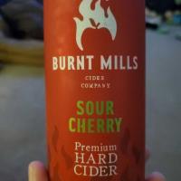 Burnt Mills Cider Company - Sour Cherry (4 pack 16oz cans)