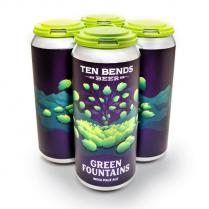 Ten Bends - Green Fountains (4 pack 16oz cans) (4 pack 16oz cans)