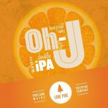 Lone Pine - Oh-J (4 pack 16oz cans) (4 pack 16oz cans)