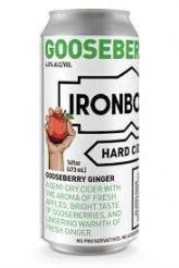 Ironbound - Gooseberry Ginger Cider (4 pack 16oz cans)